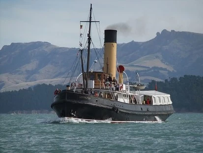 Lyttelton Steam tug in Lyttelton Harbour