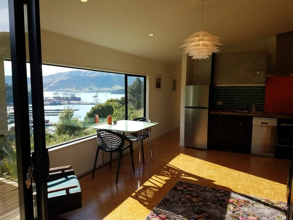 Kitchen area tiny home 