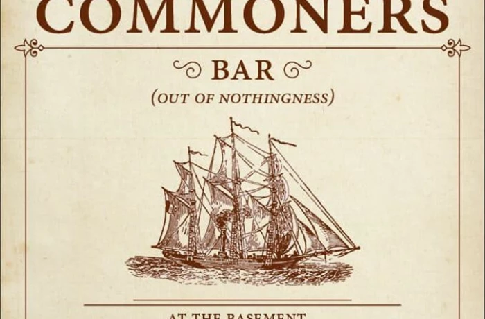 image of the Commoners bar and a ship
